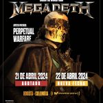 Megadeth ya tiene invitado especial para sus dos conciertos en Bogotá