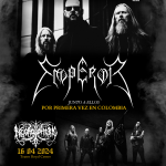 Los soberanos del black metal, Emperor, en Bogotá